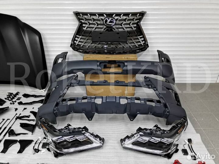 Рестайлинг Lexus LX 570 в 16-2020 г