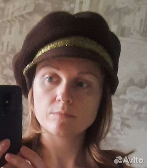 Берет-кепка