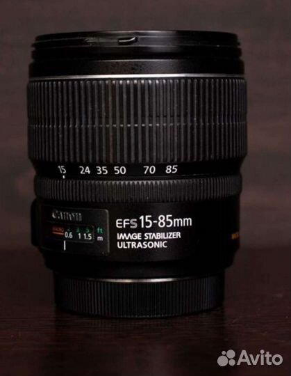 Объектив canon ef-s 15-85 mm is usm