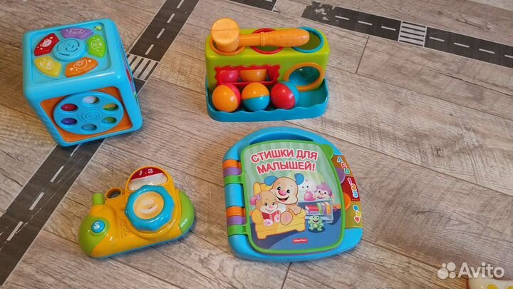 Развивающие игрушки Chicco, Fisher price,Tooky toy