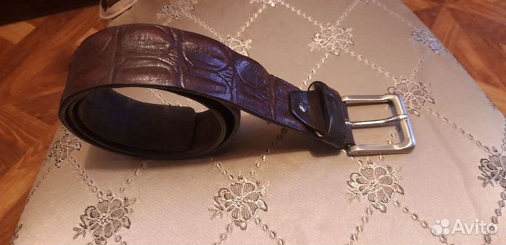 Ремень кожа Италия