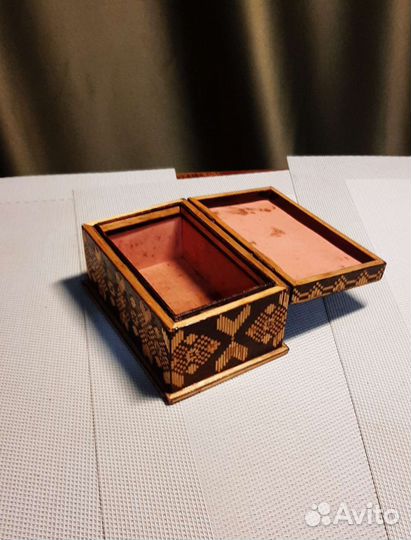 Шкатулка деревянная СССР