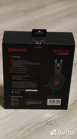 Наушники redragon epius 7.1