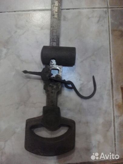 Гиря весовая / Весы ручные старинные