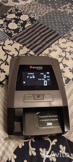 Cassida quattro v аппарат для проверки купюр
