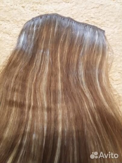 Волосы для наращивания - накладки на клипсах