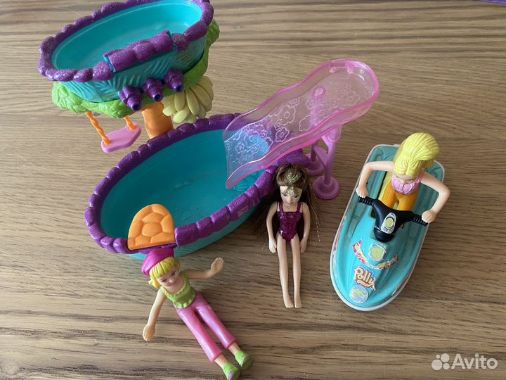 Куклы набор Polly pocket бассейн