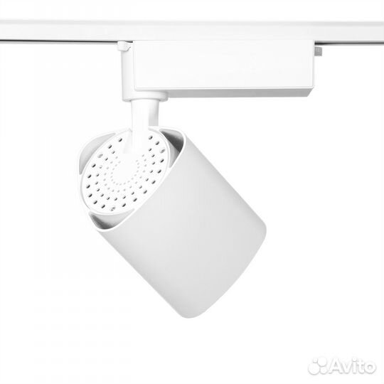 Трековый LED светильник 30W 6500K однофазный