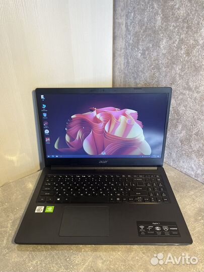 Мощный Acer 3 (i3-10 поколение/8гб/MX330/SSD256)