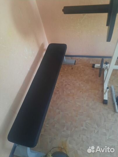 Продам штангу со скамьёй стойкой