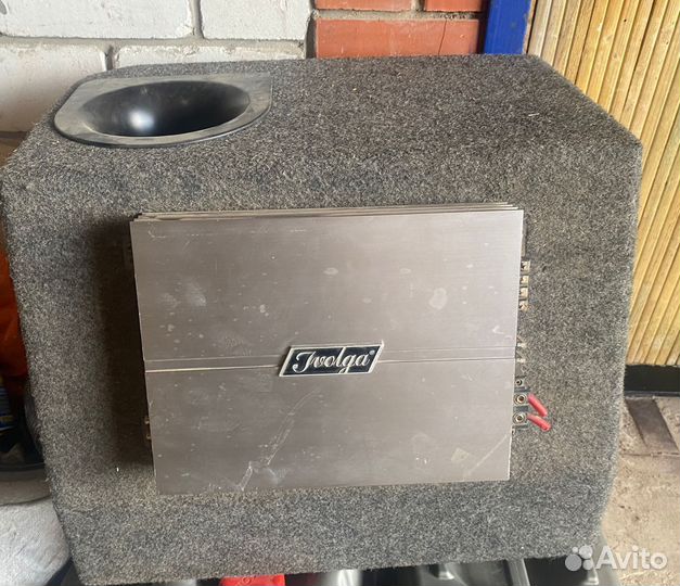 Сабвуфер и усилитель бу