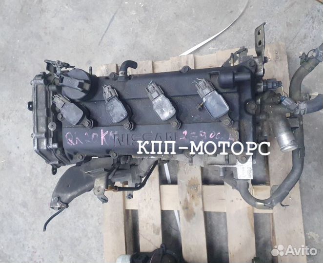 Двигатель без пробега по РФ модель nissan QR20