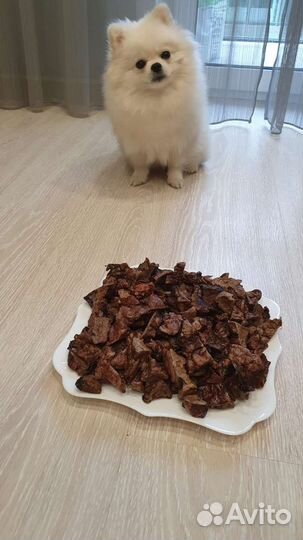 Лакомства для собак легкое говяжье