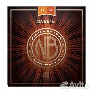 Струны 10-47 D'addario Nickel Bronze NB1047