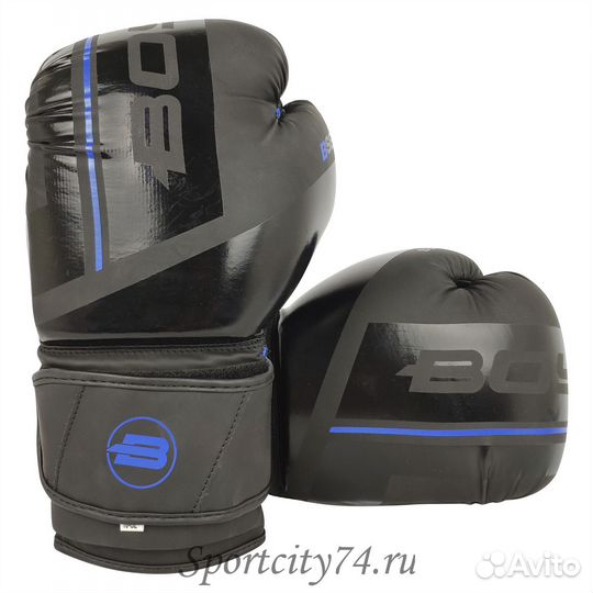 Перчатки боксерские BoyBo B-Series BBG400 синие (1