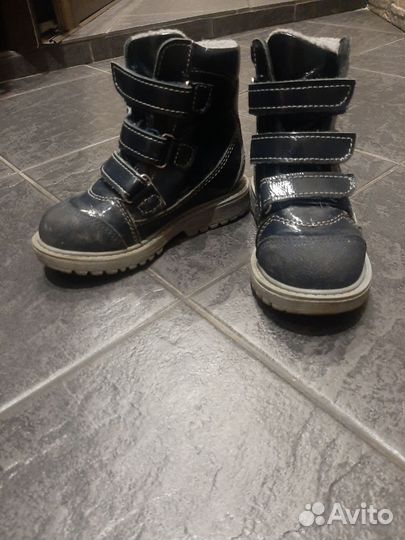 Ботинки демисезонные для девочки 28 размер