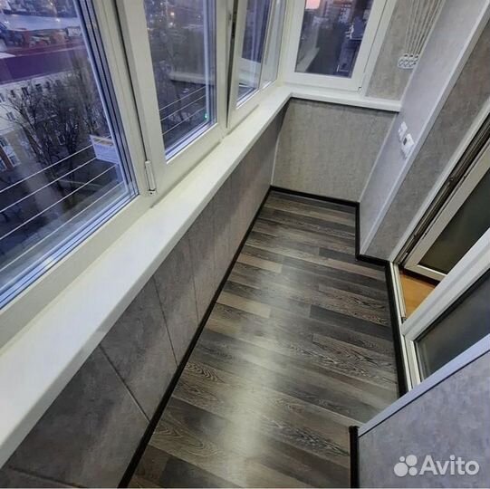 Остекление отделка балконов/лоджий