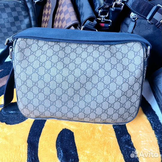 Сумка Gucci Bag GG Supreme Оригинал Мужская