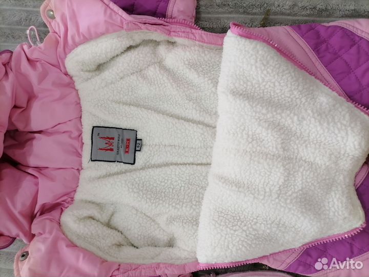 Зимний комбинезон для девочки