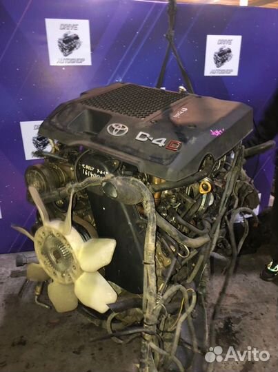 Двигатель Toyota Hilux KUN26 1KD