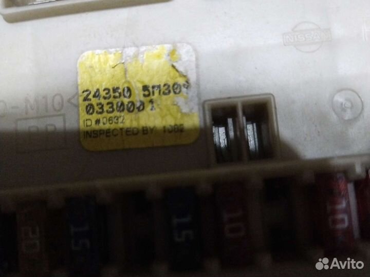 243505M300 блок предохранителей nissan almera