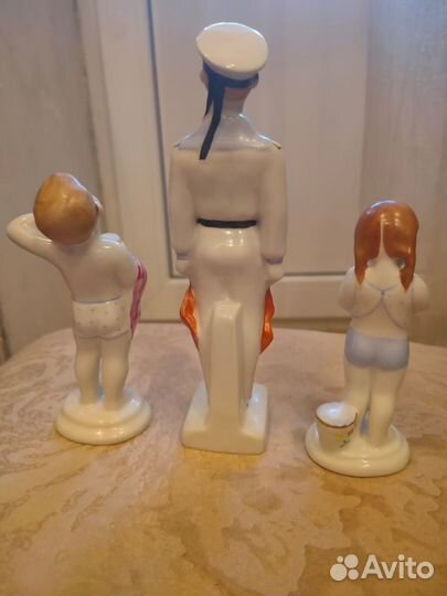 Фарфоровые статуэтки лфз