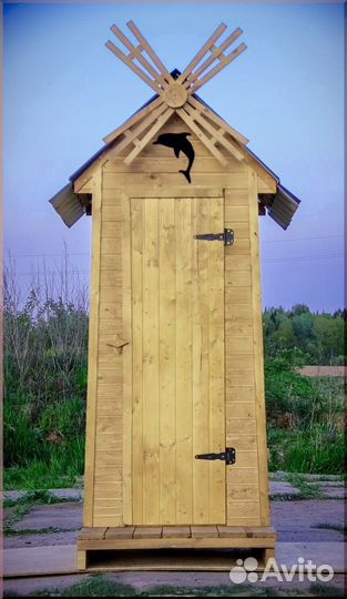 Дачный туалет с установкой Ч212