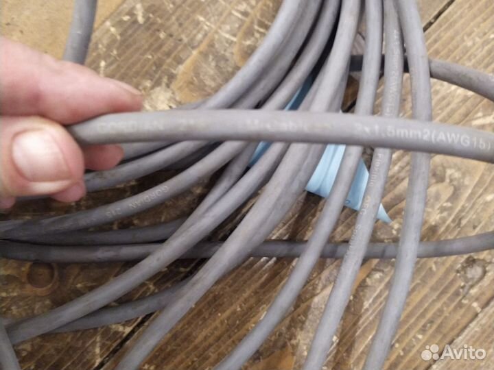 Кабель аккустический, спикерный, jack 6.3