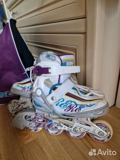Детские раздвижные ролики reaction р-р. 26-31
