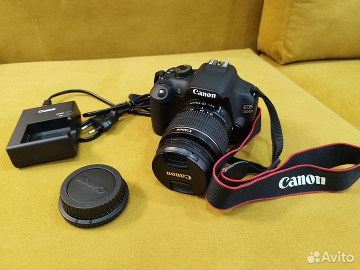 Зеркальный фотоаппарат canon 1200d