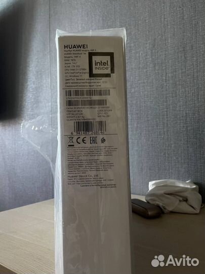 Ноутбук huawei matebook 14s