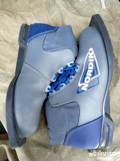 Лыжные ботинки spine NN75 Nordik (43) (серый) р.38