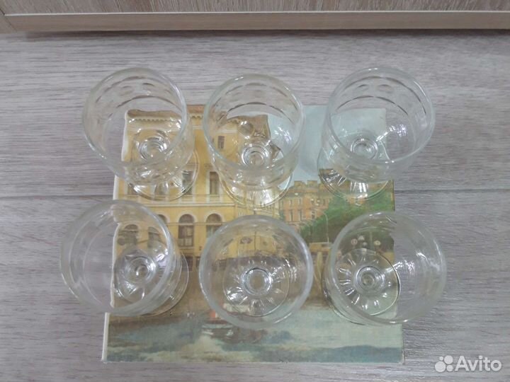 Хрустальные рюмки СССР
