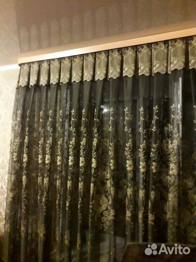 Шторы, тюль блеск аут