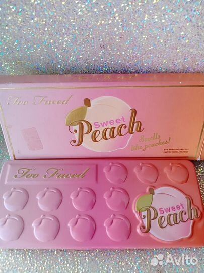 Палитра тенейтени Too faced Sweet peach