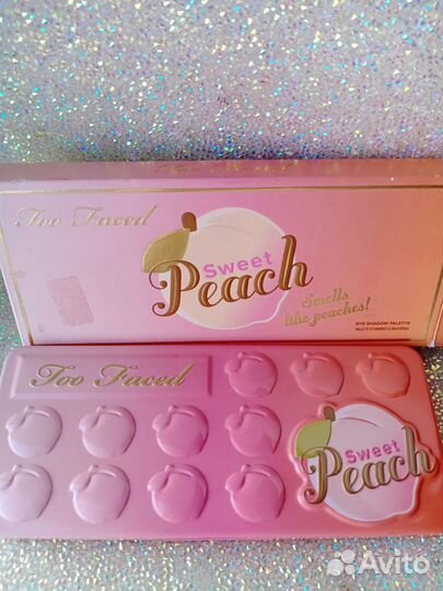 Палитра тенейтени Too faced Sweet peach