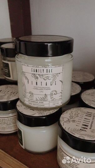 Свеча (соевый воск)