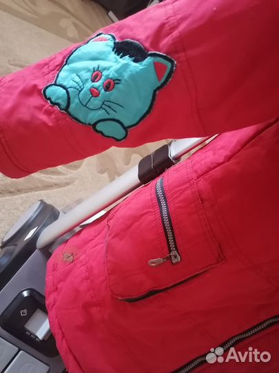 Пуховик для девочки 134