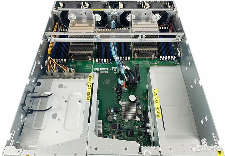 Сервер Supermicro 6028U-TR4 2x E5-2667v4 256Gb