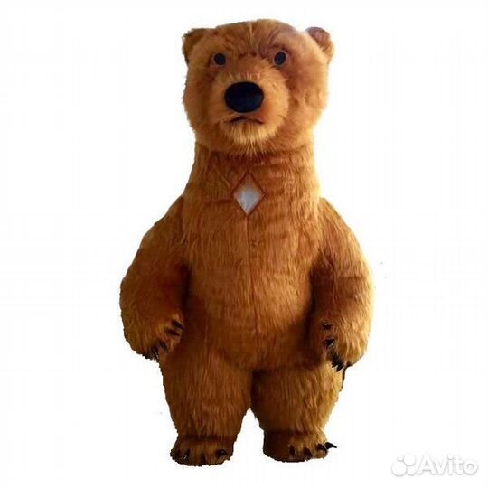 Ростовой костюм - медведь Бурый 2.6 М