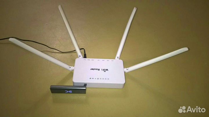 Модем 4G Yota с настроенным WiFi роутером WE1626