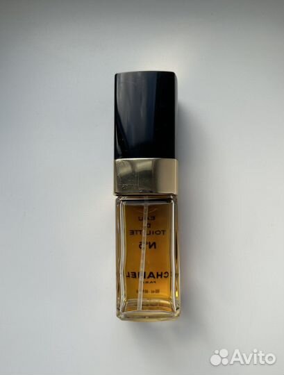 Chanel но 5 eau de toilette 100 мл винтаж б/у
