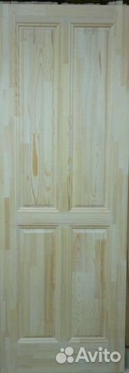 Двери деревянные филёнчатые из массива сосны