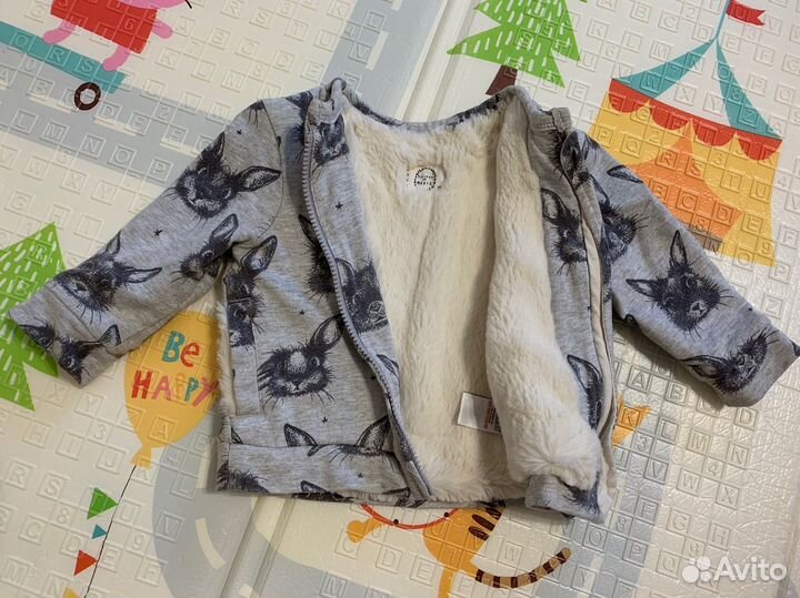 Толстовка утепленная Next 86 р