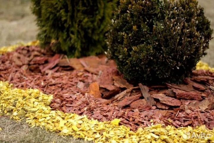 Кора, мульча сосны лиственницы