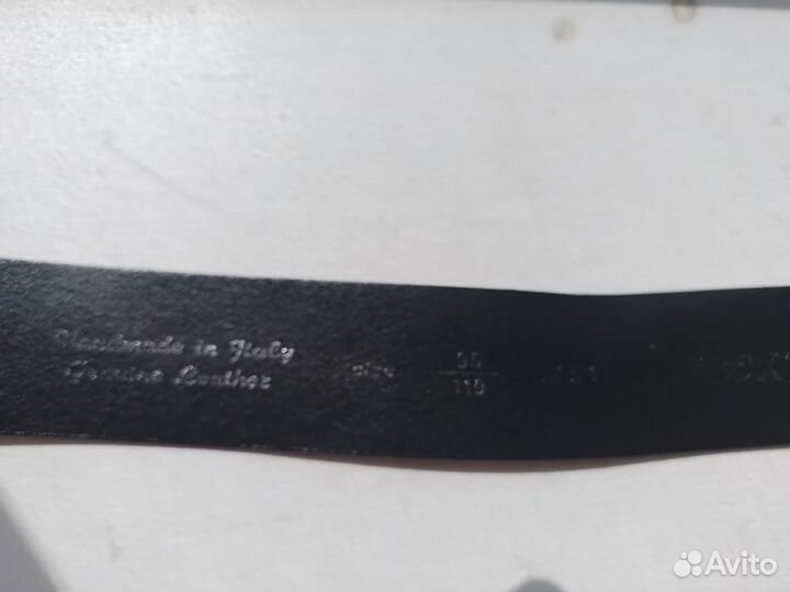 Мужской кожаный ремень Exte италия