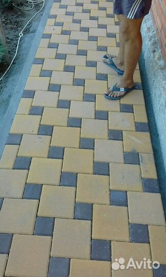 Укладка Тротуарной плитки