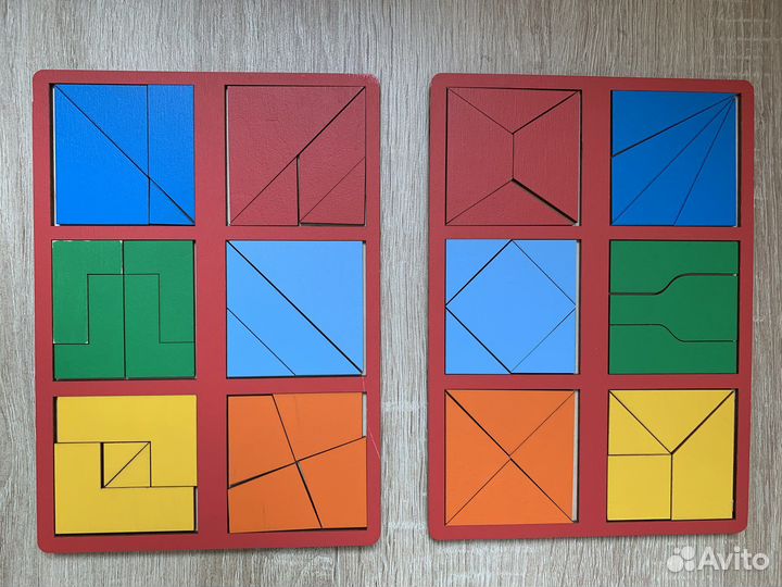 Квадраты Никитина 1 и 2 уровень Smile-Decor