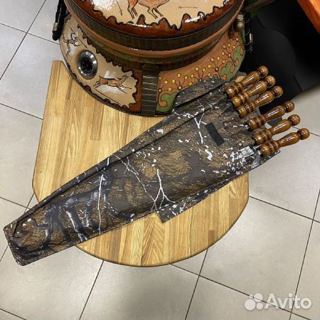 Набор шампур в чехле шар 50 см