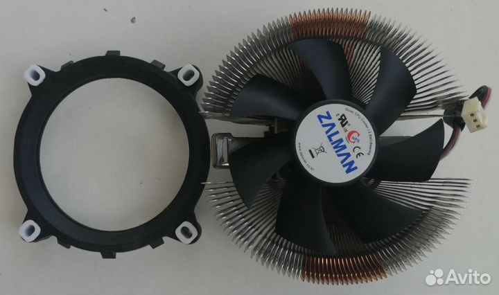 Вентилятор zalman quiet CPU cooler 2 ball bearing